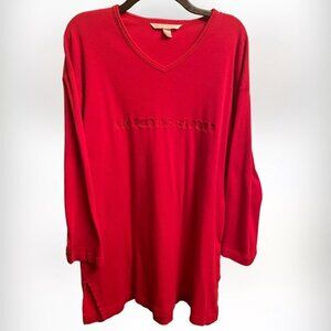 NWOT Victoria's Secret Women's Red Sleepwear Dress